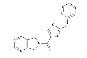 (2-benzylthiazol-4-yl)-(5,7-dihydropyrrolo[3,4-d]pyrimidin-6-yl)methanone