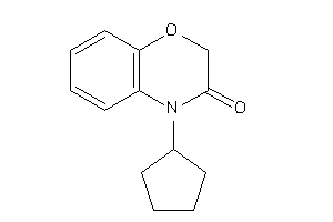 4-cyclopentyl-1,4-benzoxazin-3-one