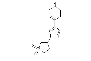 3-[4-(1,2,3,6-tetrahydropyridin-4-yl)pyrazol-1-yl]sulfolane