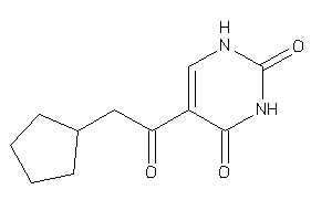 5-(2-cyclopentylacetyl)uracil