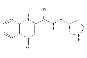 4-keto-N-(pyrrolidin-3-ylmethyl)-1H-quinoline-2-carboxamide