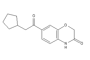 7-(2-cyclopentylacetyl)-4H-1,4-benzoxazin-3-one