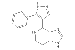 4-(5-phenyl-1H-pyrazol-4-yl)-4,5,6,7-tetrahydro-1H-imidazo[4,5-c]pyridine