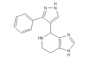 4-(3-phenyl-1H-pyrazol-4-yl)-4,5,6,7-tetrahydro-1H-imidazo[4,5-c]pyridine