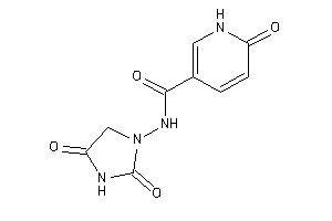 Image of N-(2,4-diketoimidazolidin-1-yl)-6-keto-1H-pyridine-3-carboxamide