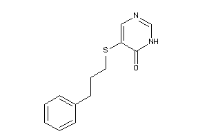 5-(3-phenylpropylthio)-1H-pyrimidin-6-one