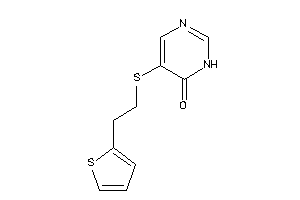 5-[2-(2-thienyl)ethylthio]-1H-pyrimidin-6-one