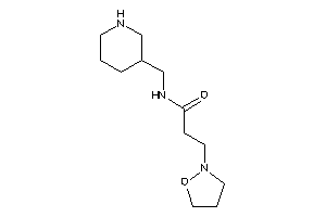 Image of 3-isoxazolidin-2-yl-N-(3-piperidylmethyl)propionamide
