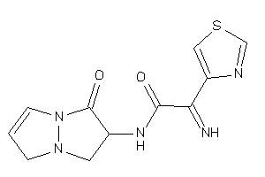 2-imino-N-(1-keto-3,5-dihydro-2H-pyrazolo[1,2-a]pyrazol-2-yl)-2-thiazol-4-yl-acetamide