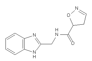 N-(1H-benzimidazol-2-ylmethyl)-2-isoxazoline-5-carboxamide