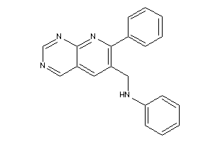 Phenyl-[(7-phenylpyrido[2,3-d]pyrimidin-6-yl)methyl]amine