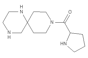 Pyrrolidin-2-yl(3,7,10-triazaspiro[5.5]undecan-3-yl)methanone