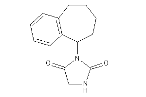 3-(6,7,8,9-tetrahydro-5H-benzocyclohepten-9-yl)hydantoin