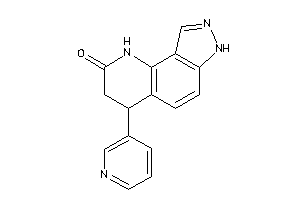 Image of 4-(3-pyridyl)-1,3,4,7-tetrahydropyrazolo[3,4-h]quinolin-2-one