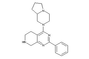 4-(3,4,6,7,8,8a-hexahydro-1H-pyrrolo[1,2-a]pyrazin-2-yl)-2-phenyl-5,6,7,8-tetrahydropyrido[3,4-d]pyrimidine