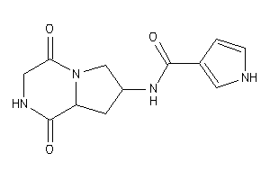 N-(1,4-diketo-2,3,6,7,8,8a-hexahydropyrrolo[1,2-a]pyrazin-7-yl)-1H-pyrrole-3-carboxamide
