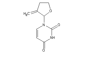 1-(3-methylenetetrahydrofuran-2-yl)pyrimidine-2,4-quinone