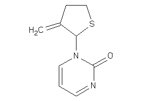 Image of 1-(3-methylenetetrahydrothiophen-2-yl)pyrimidin-2-one