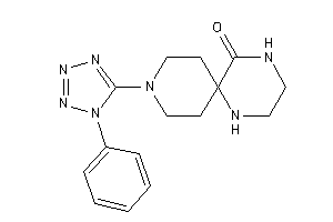 9-(1-phenyltetrazol-5-yl)-1,4,9-triazaspiro[5.5]undecan-5-one