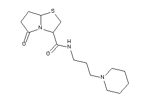 5-keto-N-(3-piperidinopropyl)-3,6,7,7a-tetrahydro-2H-pyrrolo[2,1-b]thiazole-3-carboxamide