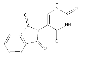 Image of 5-(1,3-diketoindan-2-yl)uracil