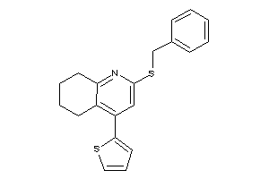 2-(benzylthio)-4-(2-thienyl)-5,6,7,8-tetrahydroquinoline