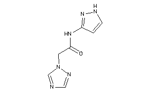 N-(1H-pyrazol-3-yl)-2-(1,2,4-triazol-1-yl)acetamide