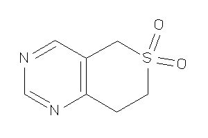 7,8-dihydro-5H-thiopyrano[4,3-d]pyrimidine 6,6-dioxide