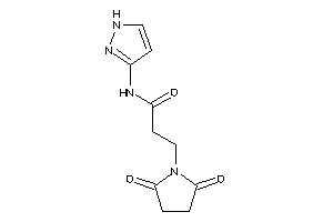 N-(1H-pyrazol-3-yl)-3-succinimido-propionamide