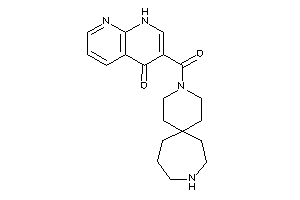 3-(3,9-diazaspiro[5.6]dodecane-3-carbonyl)-1H-1,8-naphthyridin-4-one