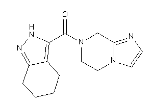 6,8-dihydro-5H-imidazo[1,2-a]pyrazin-7-yl(4,5,6,7-tetrahydro-2H-indazol-3-yl)methanone