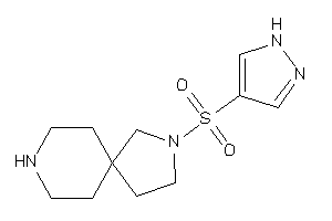 3-(1H-pyrazol-4-ylsulfonyl)-3,8-diazaspiro[4.5]decane