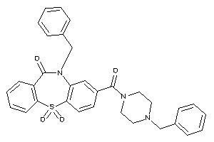 Benzyl-(4-benzylpiperazine-1-carbonyl)-diketo-BLAHone