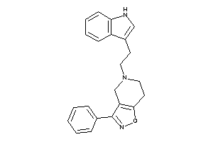 5-[2-(1H-indol-3-yl)ethyl]-3-phenyl-6,7-dihydro-4H-isoxazolo[4,5-c]pyridine