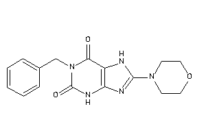 1-benzyl-8-morpholino-7H-xanthine