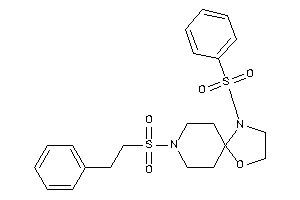 1-besyl-8-phenethylsulfonyl-4-oxa-1,8-diazaspiro[4.5]decane