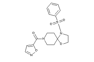 (1-besyl-4-oxa-1,8-diazaspiro[4.5]decan-8-yl)-isoxazol-5-yl-methanone