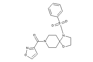 (1-besyl-4-oxa-1,8-diazaspiro[4.5]decan-8-yl)-isoxazol-3-yl-methanone