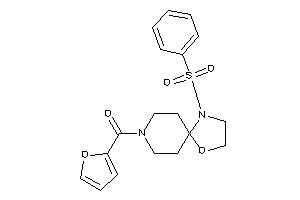 (1-besyl-4-oxa-1,8-diazaspiro[4.5]decan-8-yl)-(2-furyl)methanone