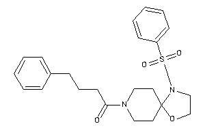 1-(1-besyl-4-oxa-1,8-diazaspiro[4.5]decan-8-yl)-4-phenyl-butan-1-one