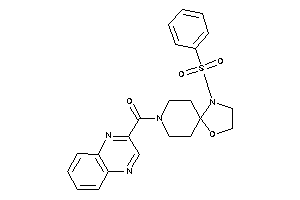 (1-besyl-4-oxa-1,8-diazaspiro[4.5]decan-8-yl)-quinoxalin-2-yl-methanone