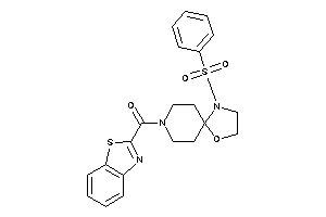 1,3-benzothiazol-2-yl-(1-besyl-4-oxa-1,8-diazaspiro[4.5]decan-8-yl)methanone