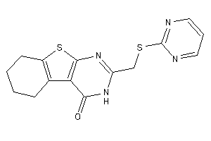 2-[(2-pyrimidylthio)methyl]-5,6,7,8-tetrahydro-3H-benzothiopheno[2,3-d]pyrimidin-4-one