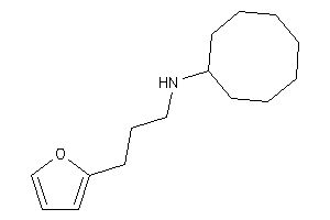 Cyclooctyl-[3-(2-furyl)propyl]amine