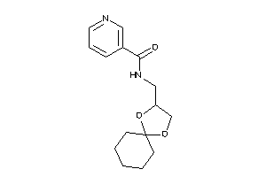 N-(1,4-dioxaspiro[4.5]decan-3-ylmethyl)nicotinamide