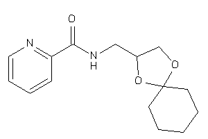N-(1,4-dioxaspiro[4.5]decan-3-ylmethyl)picolinamide