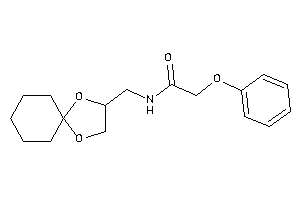 N-(1,4-dioxaspiro[4.5]decan-3-ylmethyl)-2-phenoxy-acetamide