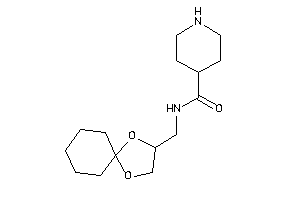 N-(1,4-dioxaspiro[4.5]decan-3-ylmethyl)isonipecotamide