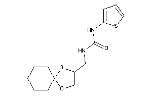 1-(1,4-dioxaspiro[4.5]decan-3-ylmethyl)-3-(2-thienyl)urea