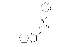 1-benzyl-3-(1,4-dioxaspiro[4.5]decan-3-ylmethyl)urea